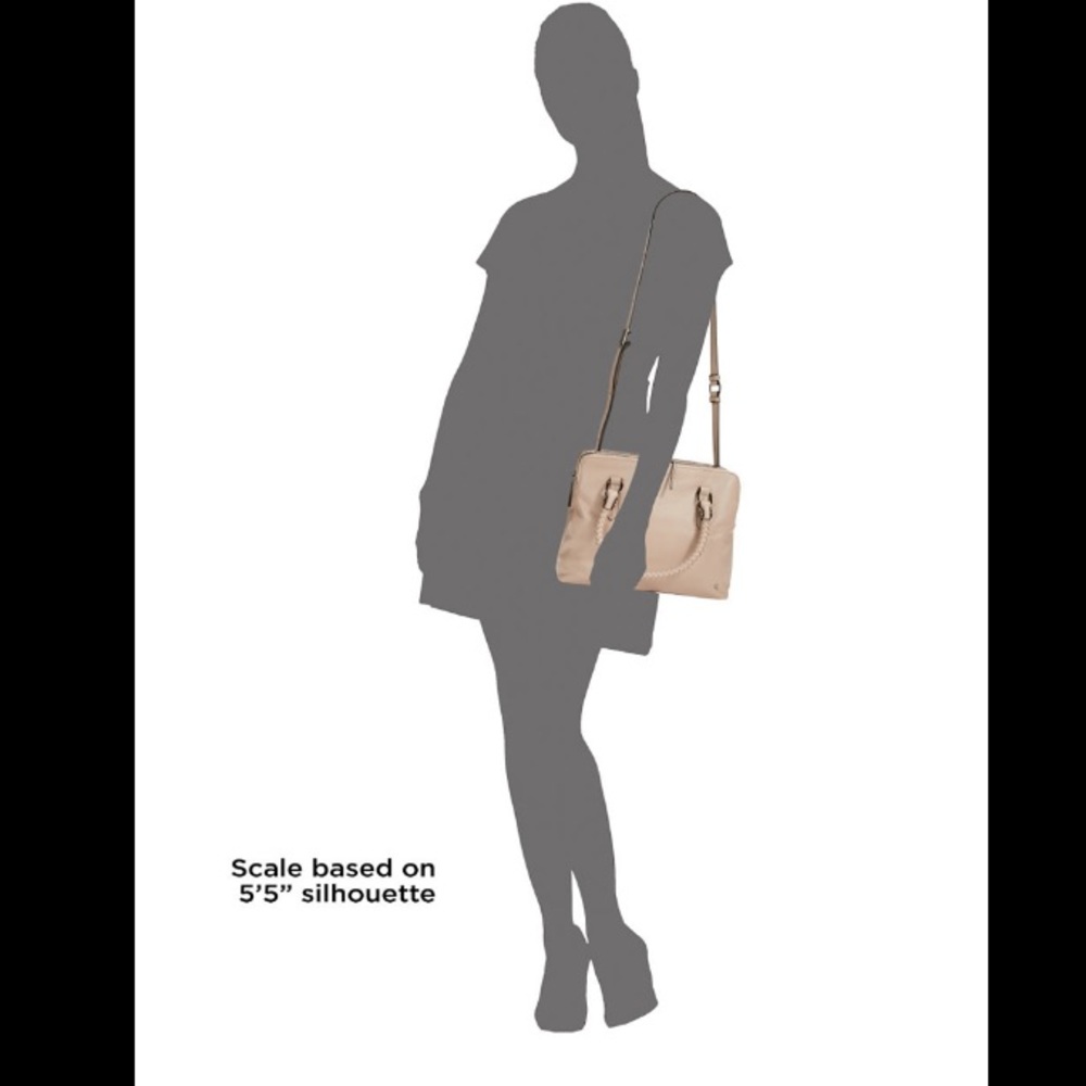 ELLIOTT LUCCA Genevieve Truffle Leather Satchel - Picture 4 of 8